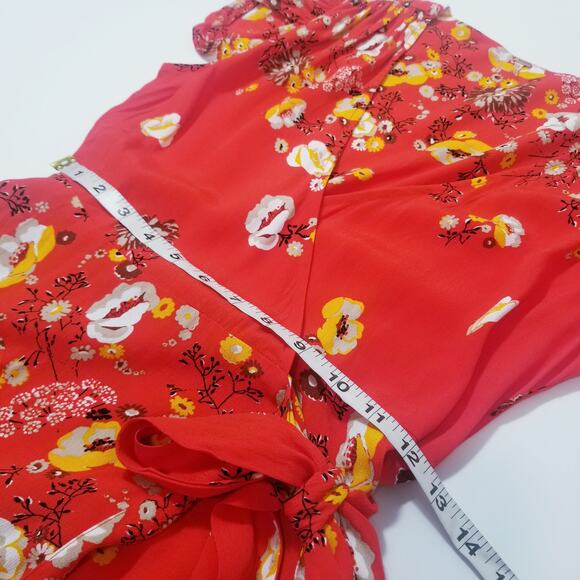 Free People Floral Maxi Wrap Dress - Picture 7 of 12